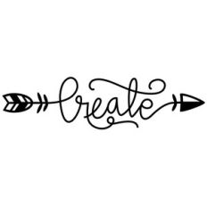create arrow word