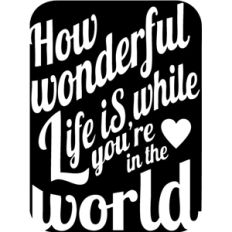 how wonderful