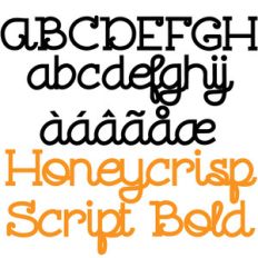 snf honeycrisp script bold