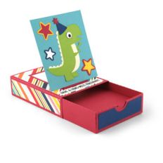 pop up drawer birthday dinosaur