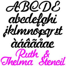 pn ruth and thelma stencil