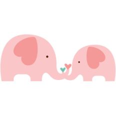 elephant mom and baby