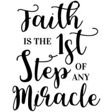 faith 1st step