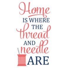 home needle thread are