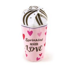 sprinkled with love hot cocoa cup