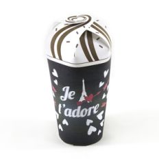 paris chalkboard treat cup