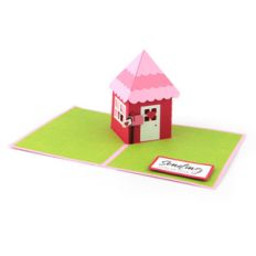 pop up card house