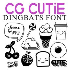 cg cutie dingbats