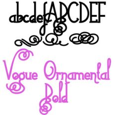 zp vogue ornamental bold