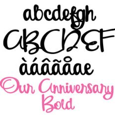 pn our anniversary bold