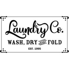 laundry sign