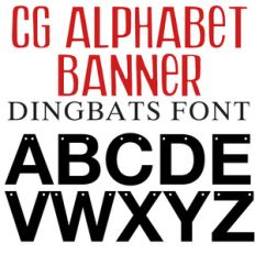 cg alphabet banner