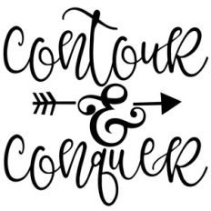contour and conquer arrow quote