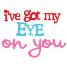 love you to the moon - eye