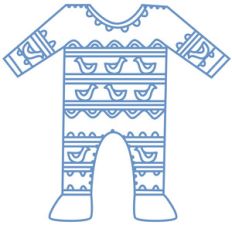little ducks baby romper