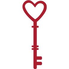 heart key