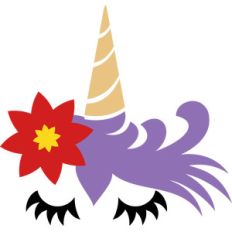 unicorn face