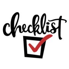 checklist phrase