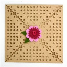 card wrap square-polka dots