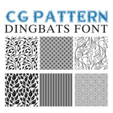 cg pattern dingbats