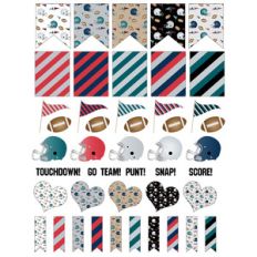 football planner stickers