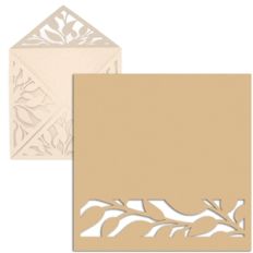 6x6 insert for leaves card wrap