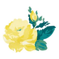 yellow floral
