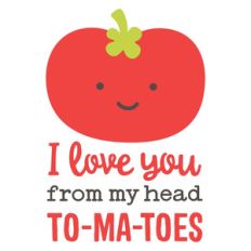 from my head to-ma-toes