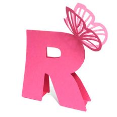 letter r 3d