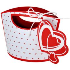 tangled hearts tote and tag