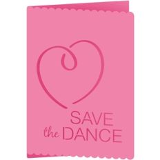 dance card