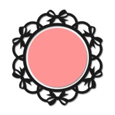 ribbon bows wreath frame