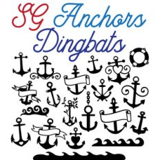sg anchor dingbats font