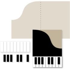 piano card