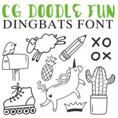 cg doodle fun dingbats