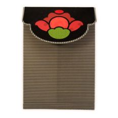 rose cut out envelope