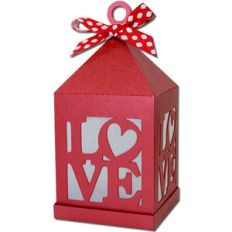 love hanging tea light lantern
