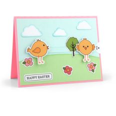 slider card chicks