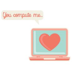 i heart you - computer