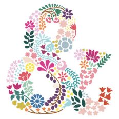 flower ampersand