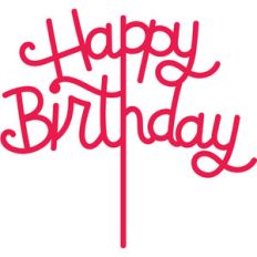 birthday topper