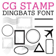 cg stamps dingbats