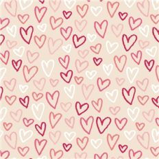 large sketch heart pattern