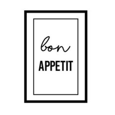 bon appetit sign