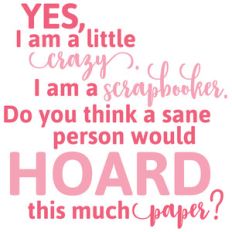 crazy scrapbooker