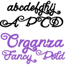 zp organza fancy bold