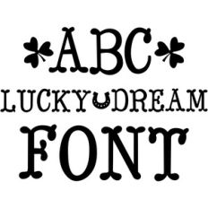 lucky dream font