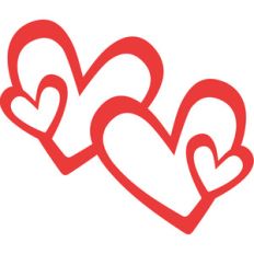 valentine hearts