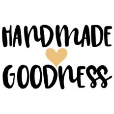 handmade goodness quote