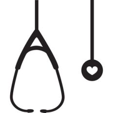 hanging stethoscope